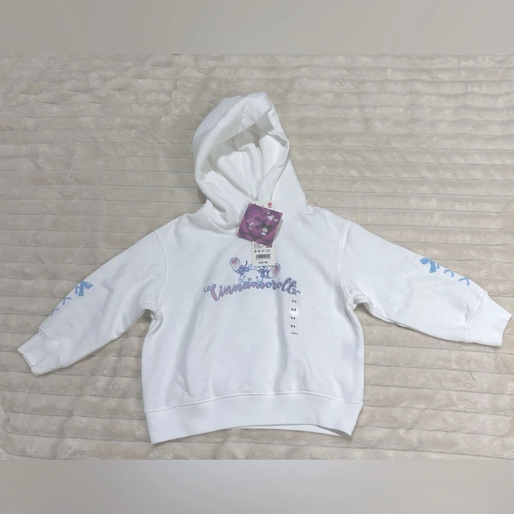 UNIQLO Cinna Sweat Cropped Hoodie (Kids) - Picture 6 of 7